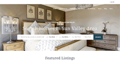 Desktop Screenshot of findsunvalleyhomes.com